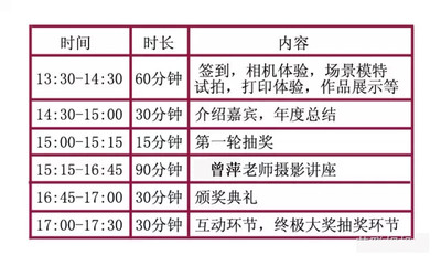 明珠摄影2014年度客户答谢大会 报名帖[广州市