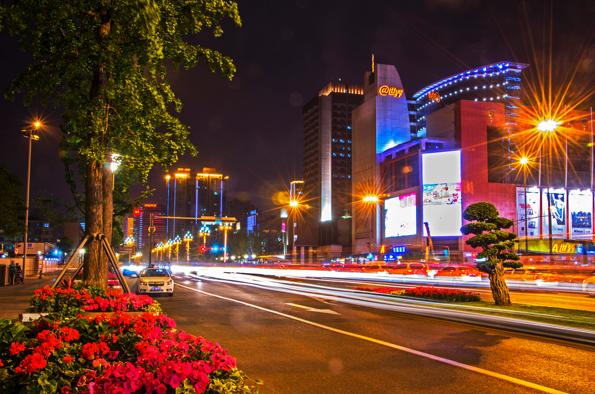 成都夜景