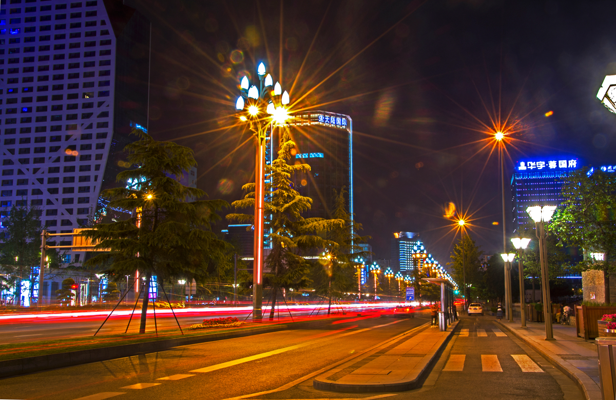 成都夜景