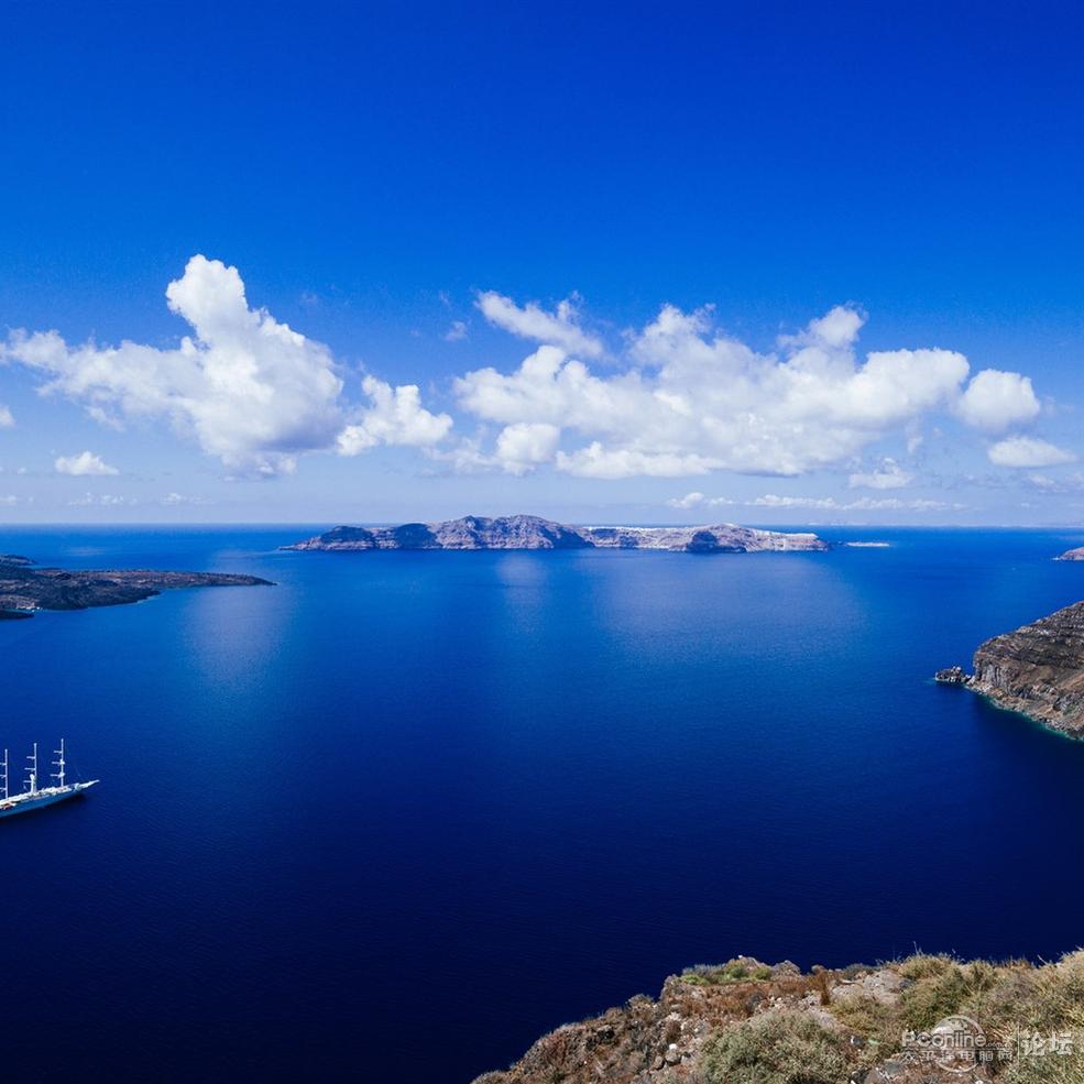 浪漫希腊爱情海风景壁纸 第一辑