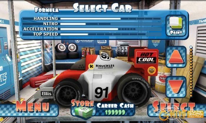 [竞速] q版赛车游戏 迷你赛车mini motor racing v1.