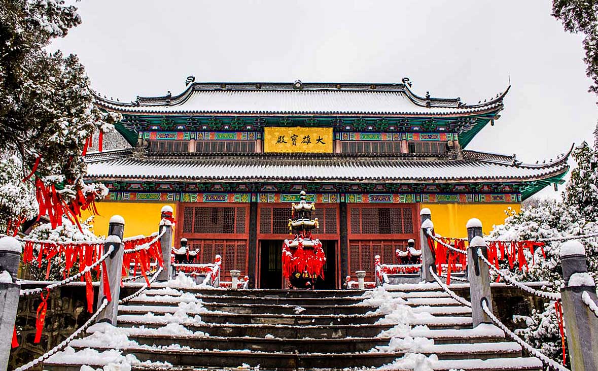 铁山寺雪景