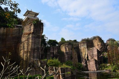 莲花山景区——石矿场