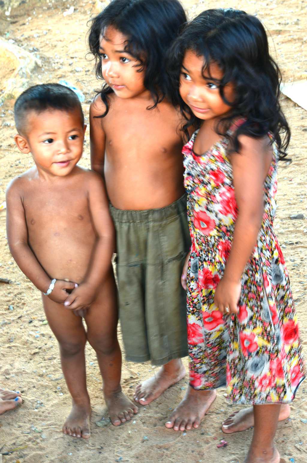 高棉族的孩子们--柬埔寨游记