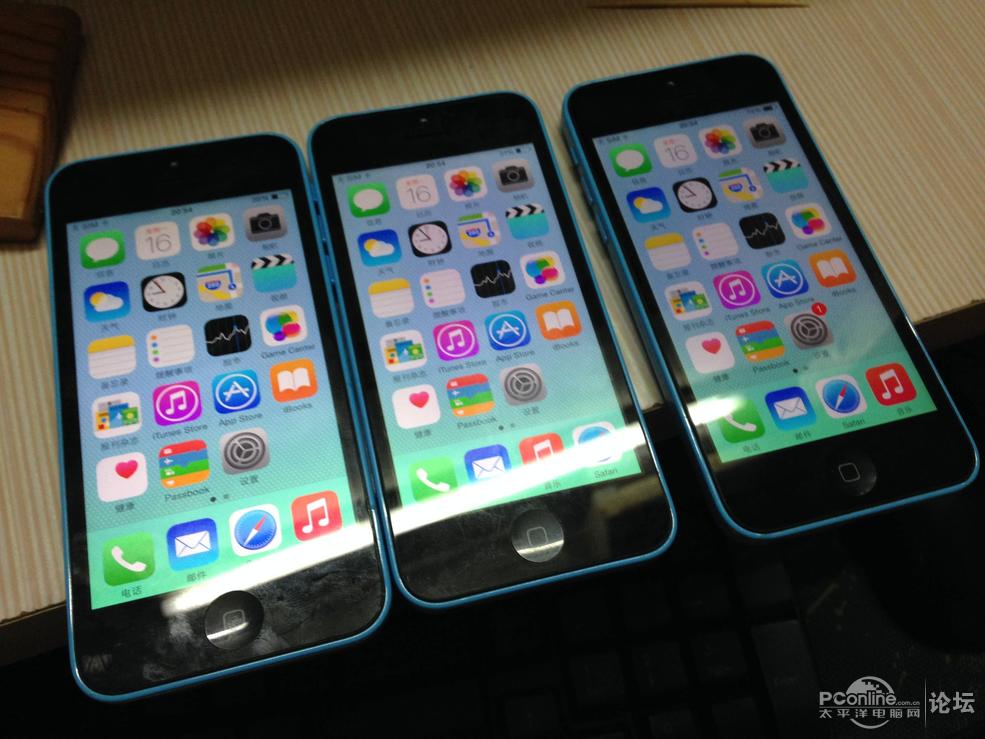 32g 大容量蓝色iphone5c 无锁日版三网,支持移