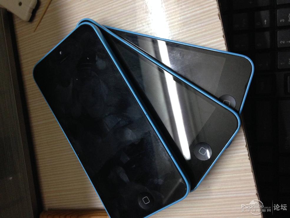 32g 大容量蓝色iphone5c 无锁日版三网,支持移