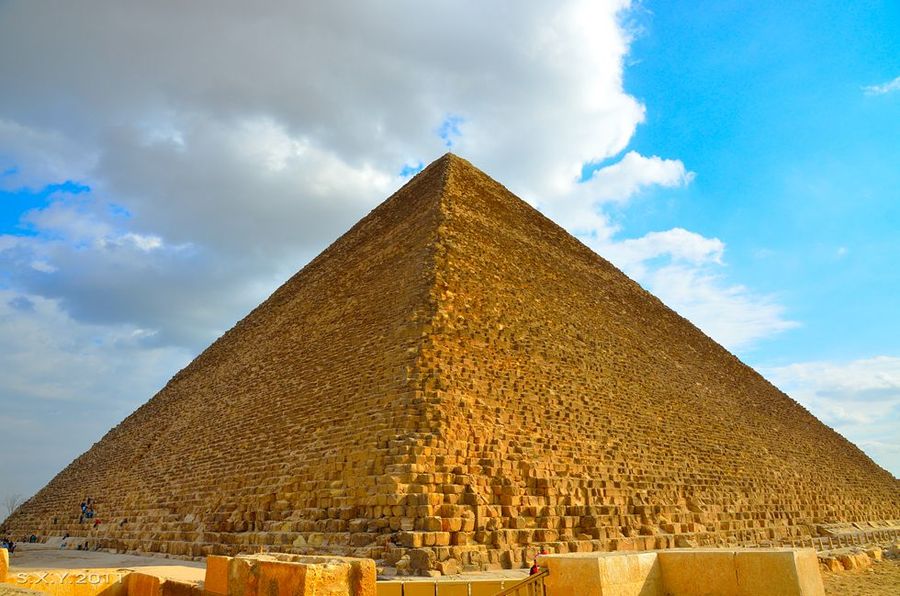 【【埃及行】· 开罗 · 吉萨大金字塔(二)摄影图片】风光摄影_太平洋电脑网摄影部落
