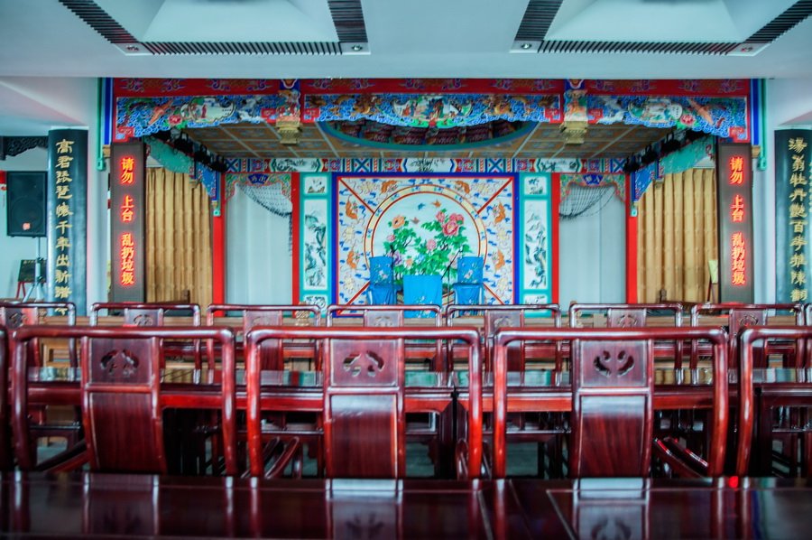 【苏州行--千灯古镇的古戏台、典当行摄影图片