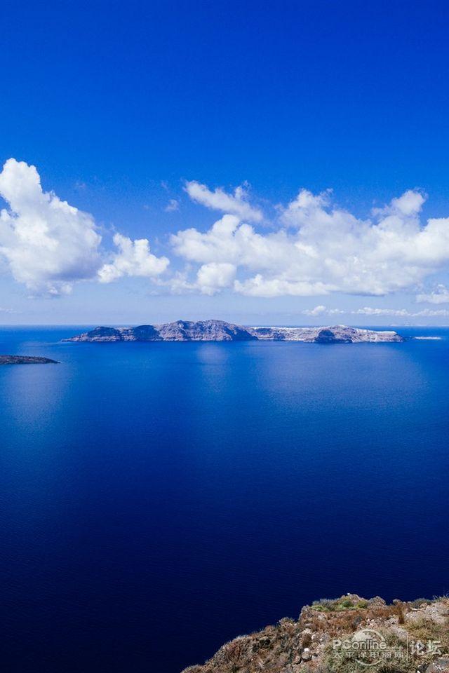 浪漫希腊爱情海风景iphone 4s壁纸 第一辑