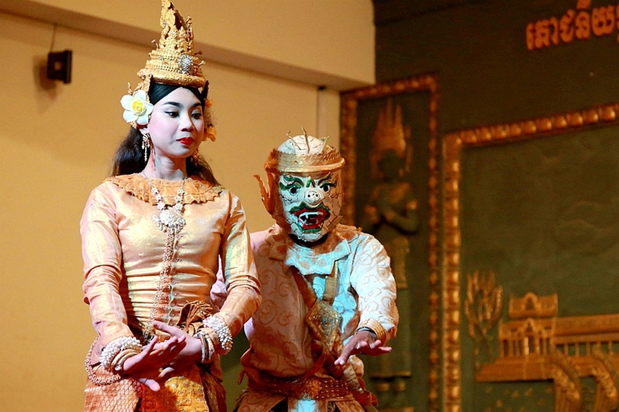 【柬埔寨民族舞蹈摄影图片】纪实摄影