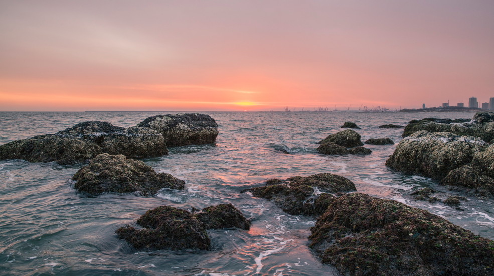 东戴河海边