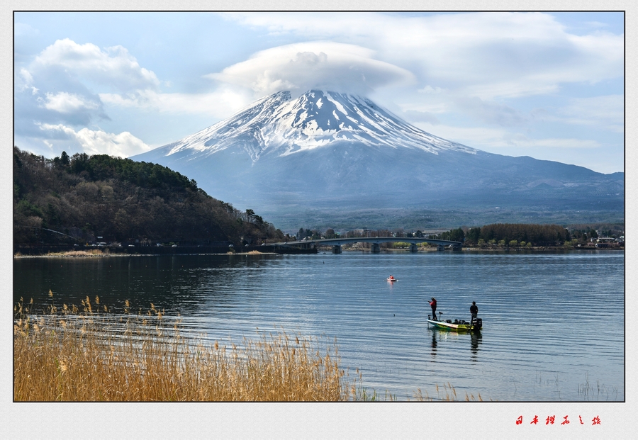 【日本樱花之旅--3 富士山河口湖风光摄影图片