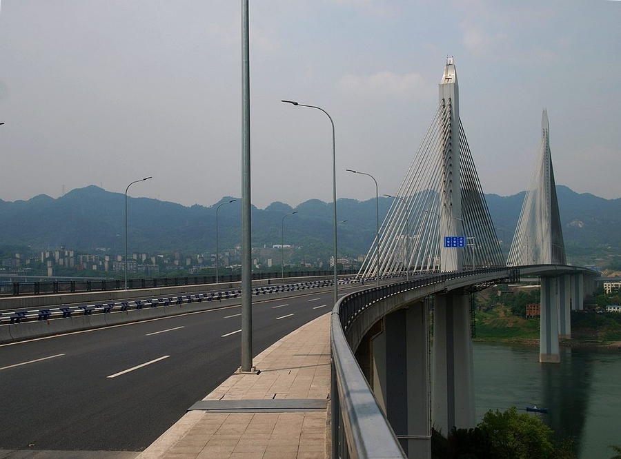 【 重庆双碑嘉陵江大桥摄影图片】风光旅游摄