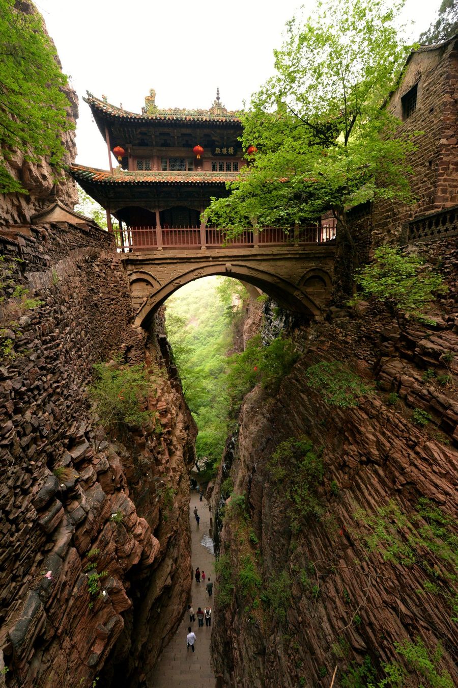 河北石家庄苍岩山-桥楼殿