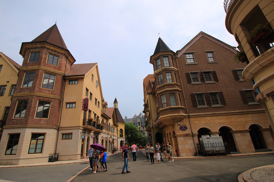 【广州九龙湖欧洲小镇摄影图片】风光摄影