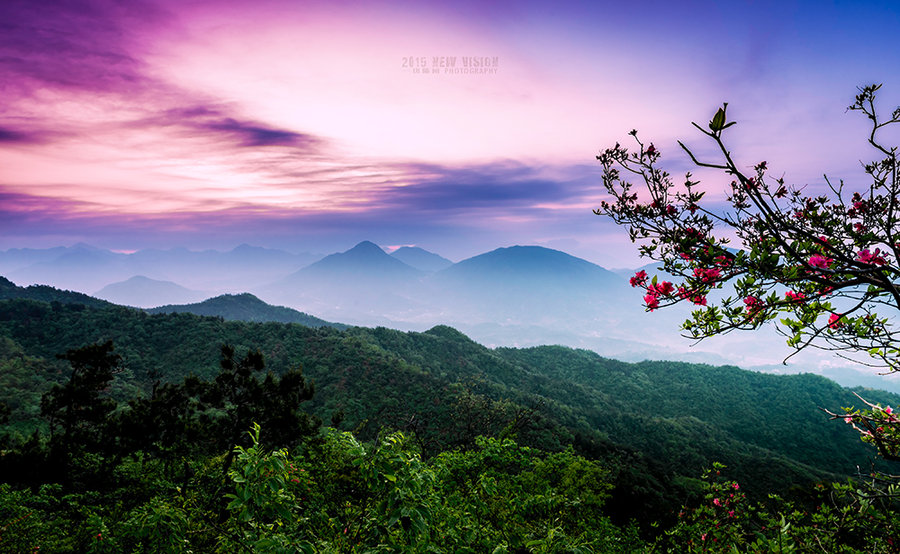 大别山晨光