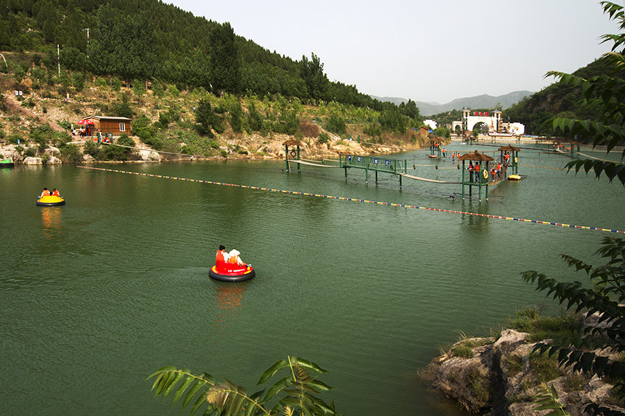 林州万泉湖旅游照