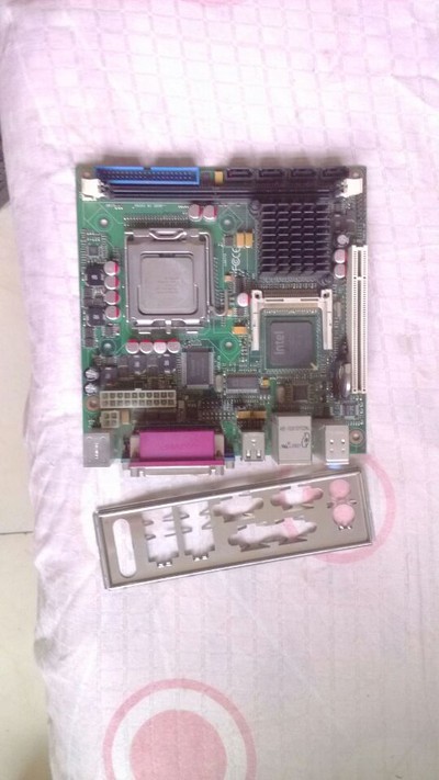 ANOVO MI-945 ITX主板 +e2200 主板 支持e34