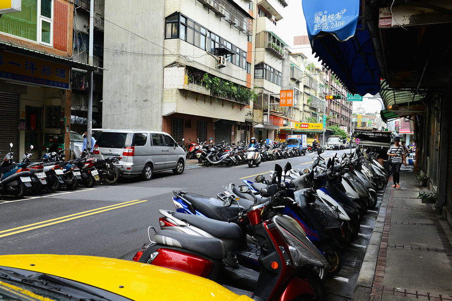 【台湾行】台北的摩托车