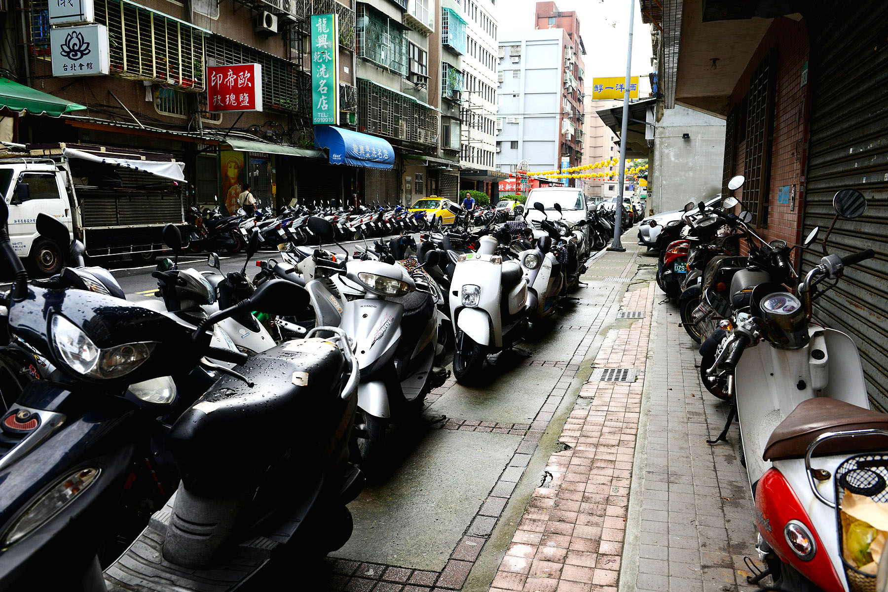 【台湾行】台北的摩托车