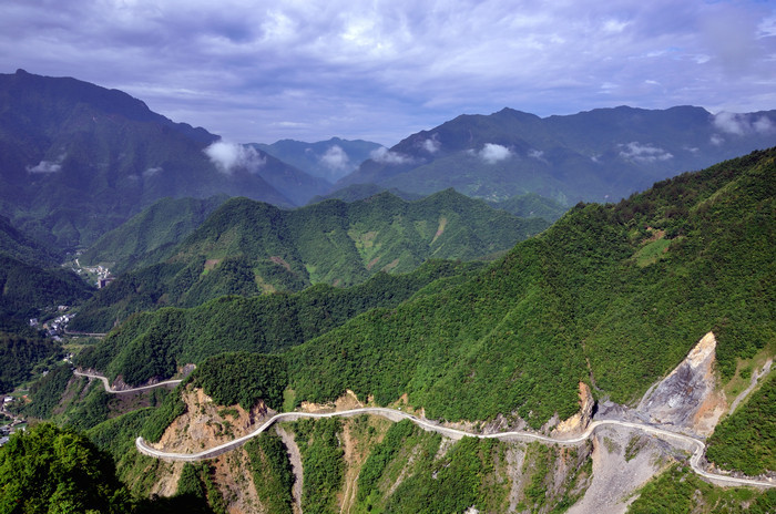 大巴山,神田草甸风光