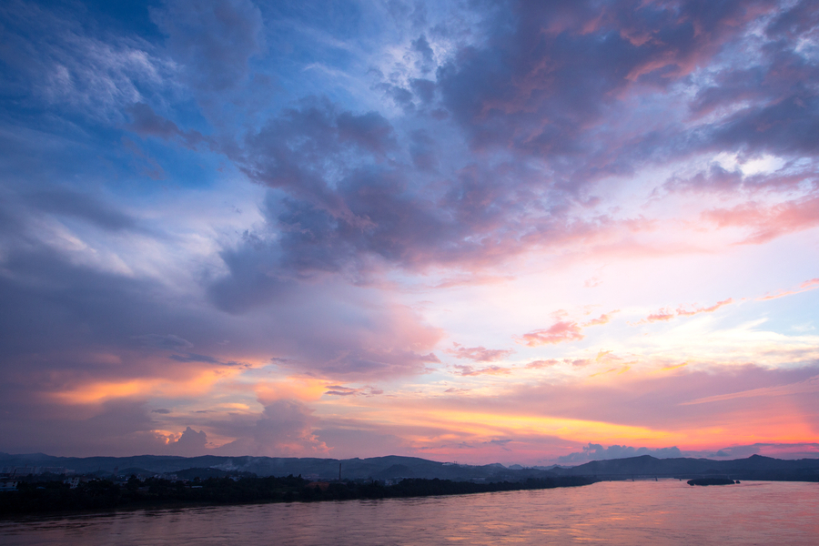 夕阳西下