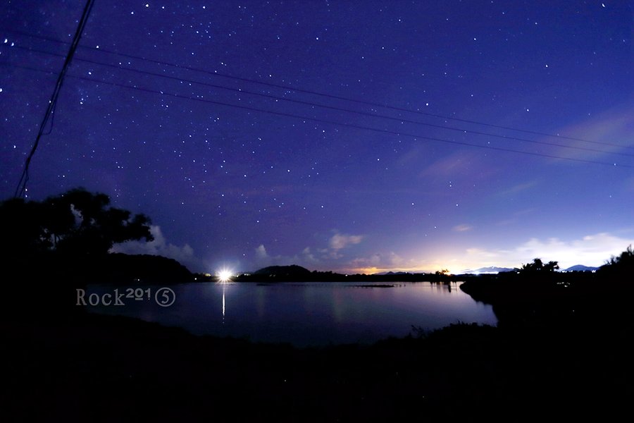 【每颗繁星抛弃银河的夜里摄影图片】风光旅游