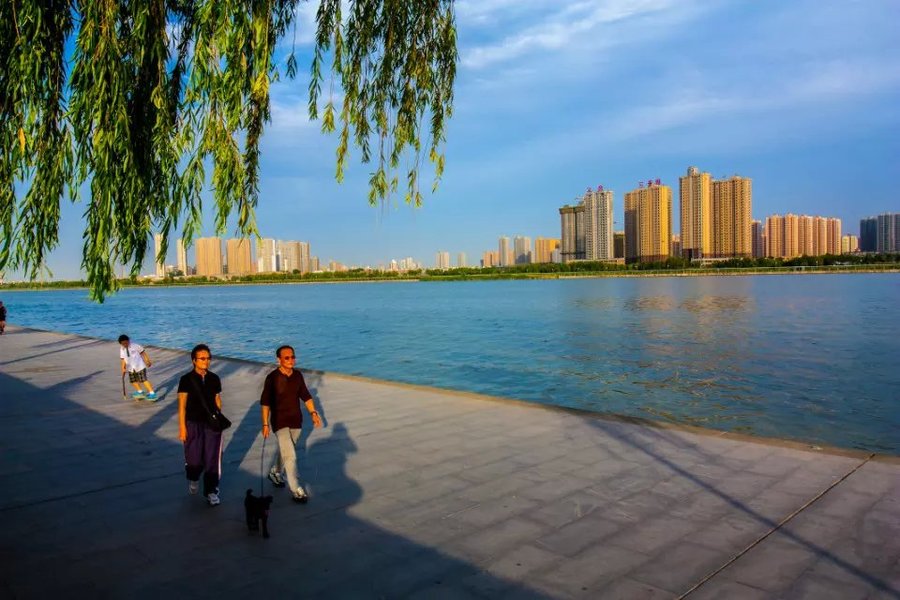 魅力咸阳湖