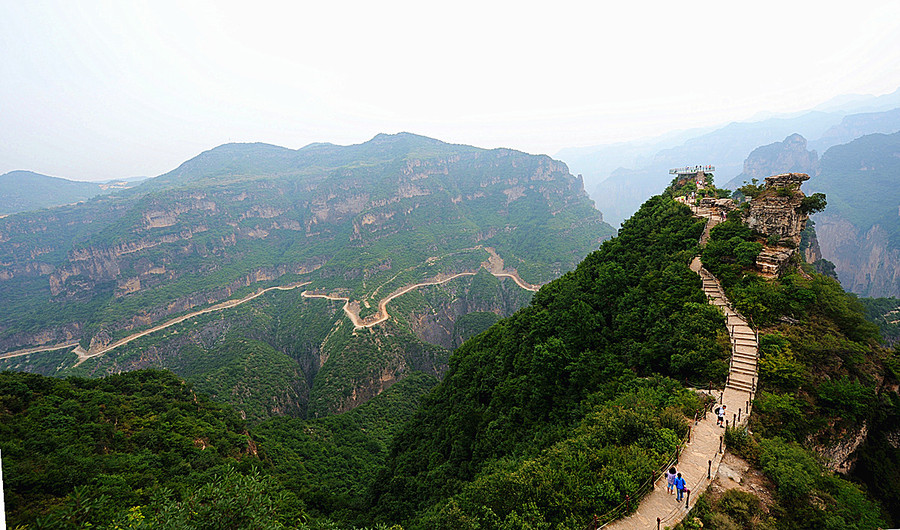 山西平顺通天峡风光