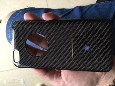 iphone 6 PLUS 纯手工碳纤维手机外壳制作+发