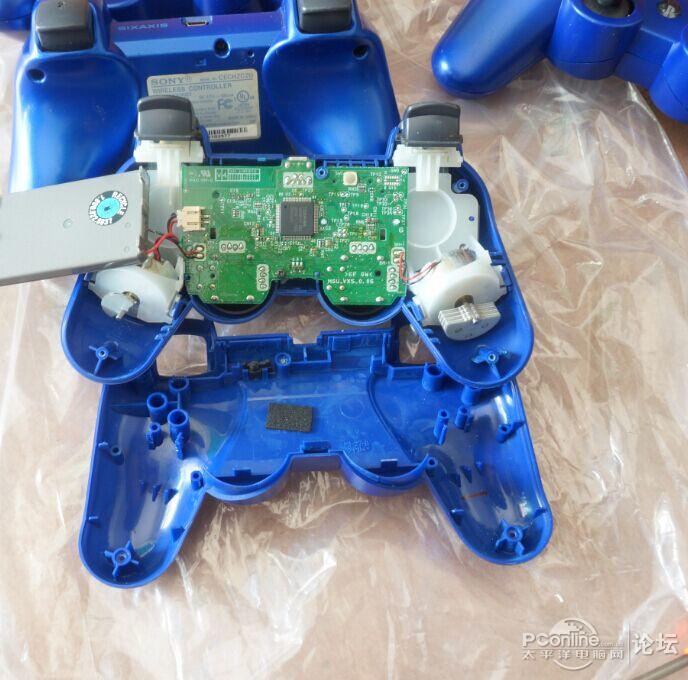 几个原装SONY PS3原装蓝色无线震动手柄_二