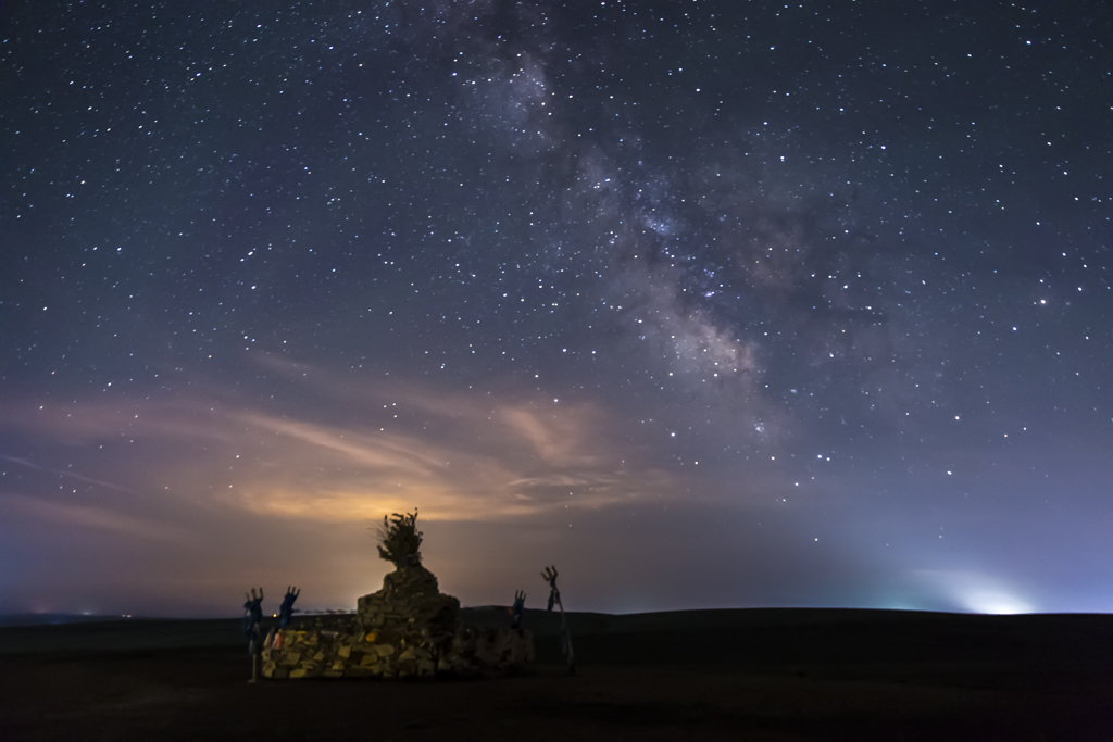 草原星空灿烂