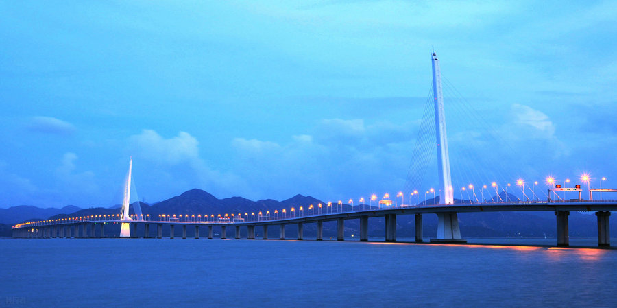 【深圳湾公路大桥摄影图片】风光旅游摄影_太平洋电脑网摄影部落