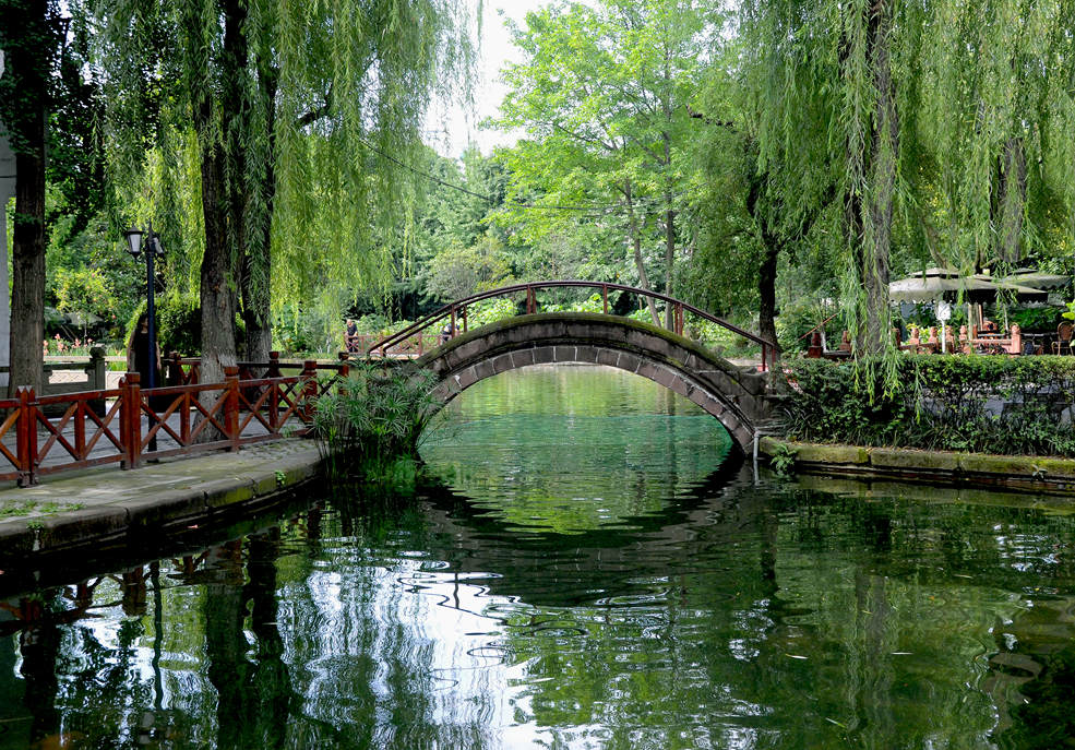 成都百花潭公园小景