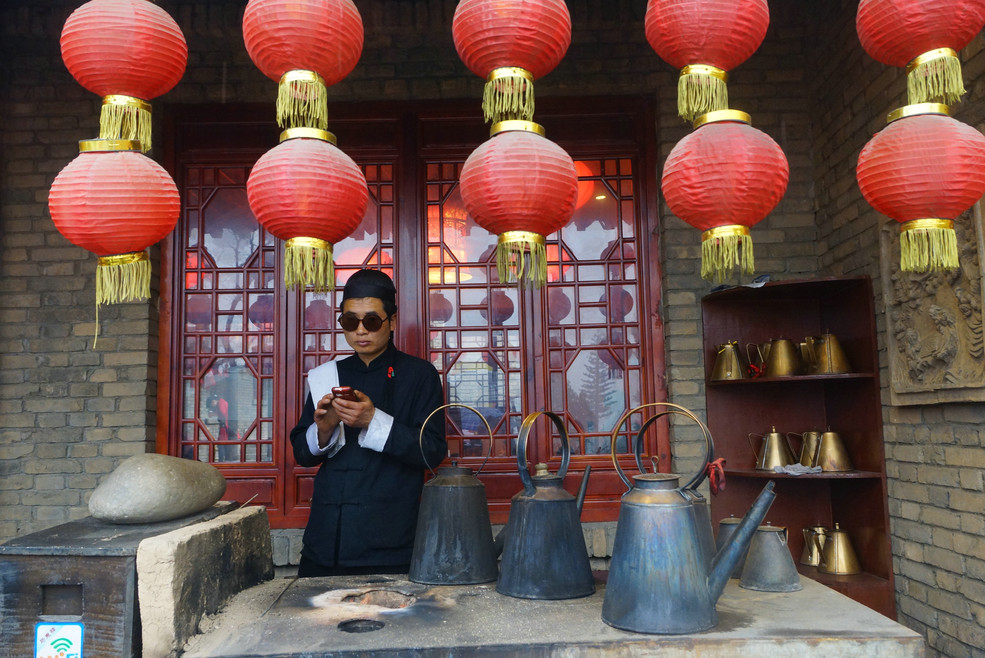 关中文化的民俗村--马嵬驿_索尼A系列单反论坛