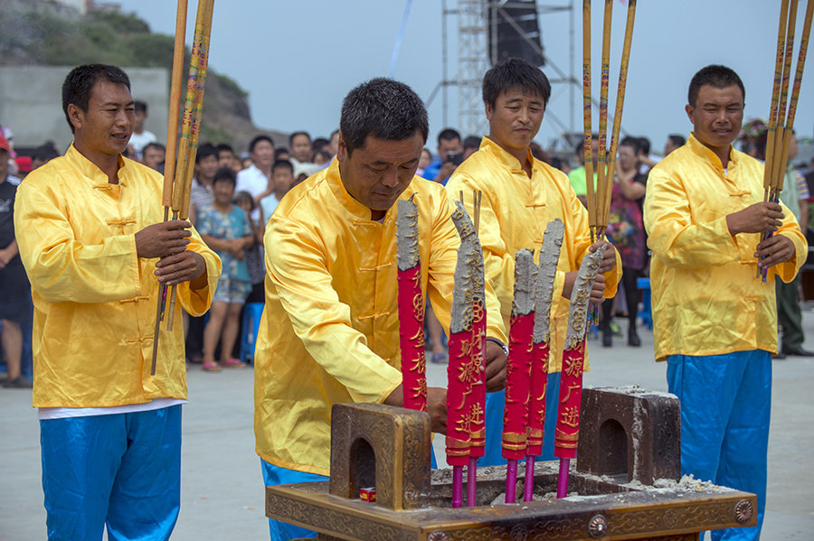 大量旅顺北海第十二届渔人节盛大(共p)