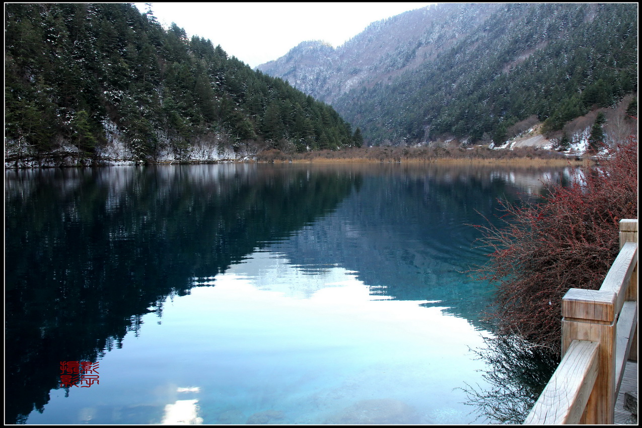 九寨沟的水