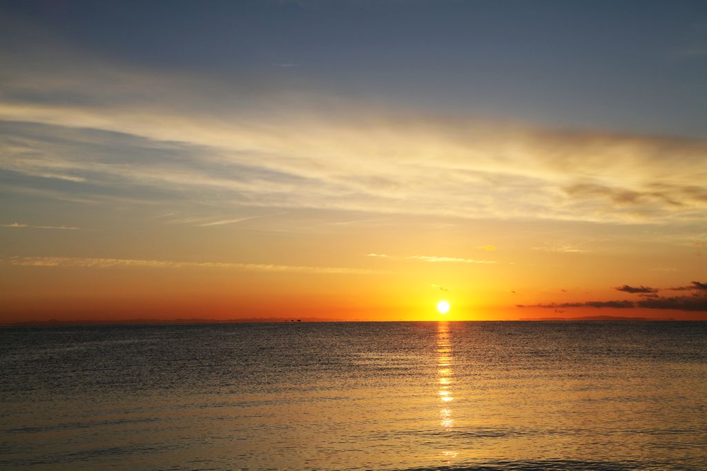 青海湖日出