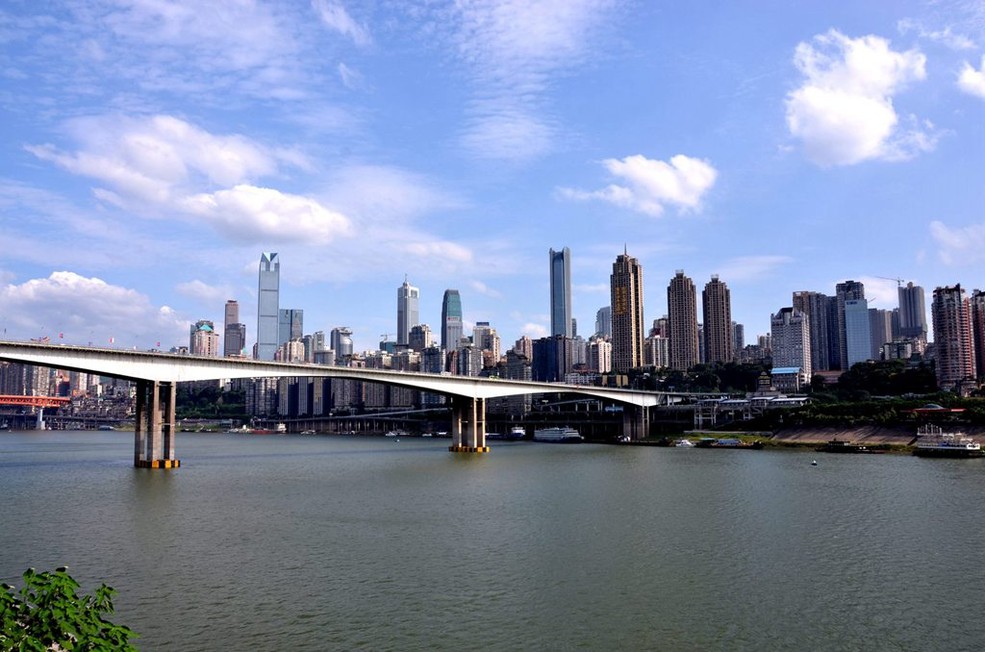 重庆北滨路风景