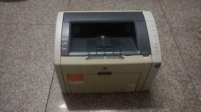 HP 1022N 带新硒鼓 网络打印机 功能完好_二手
