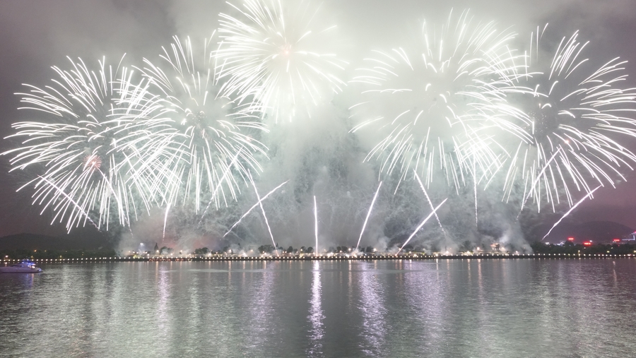 【长沙烟花表演摄影图片】风光旅游摄影_太平洋电脑网摄影部落