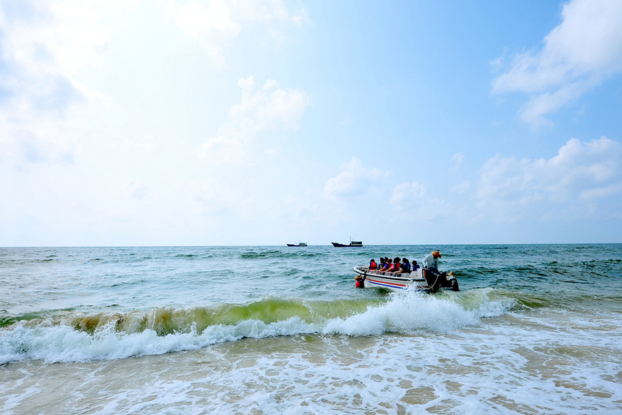 【快艇出海。归来摄影图片】风光旅游摄影