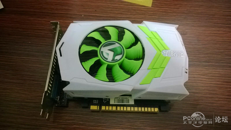 290出铭瑄gtx650显卡 1gd5显存 成色9新 带保