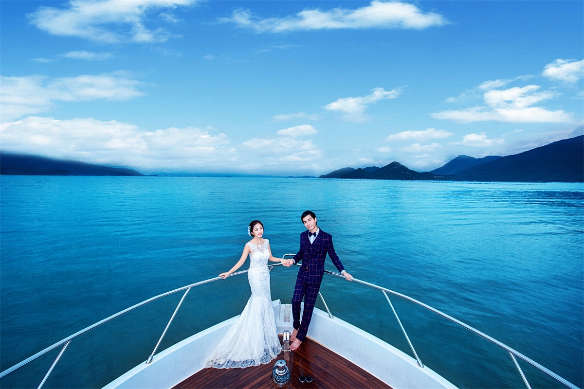 2015年最新海景婚纱照图片素材-编号16544854-图行天下