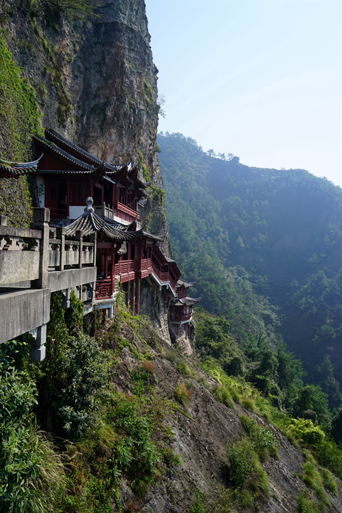 大慈岩悬空寺