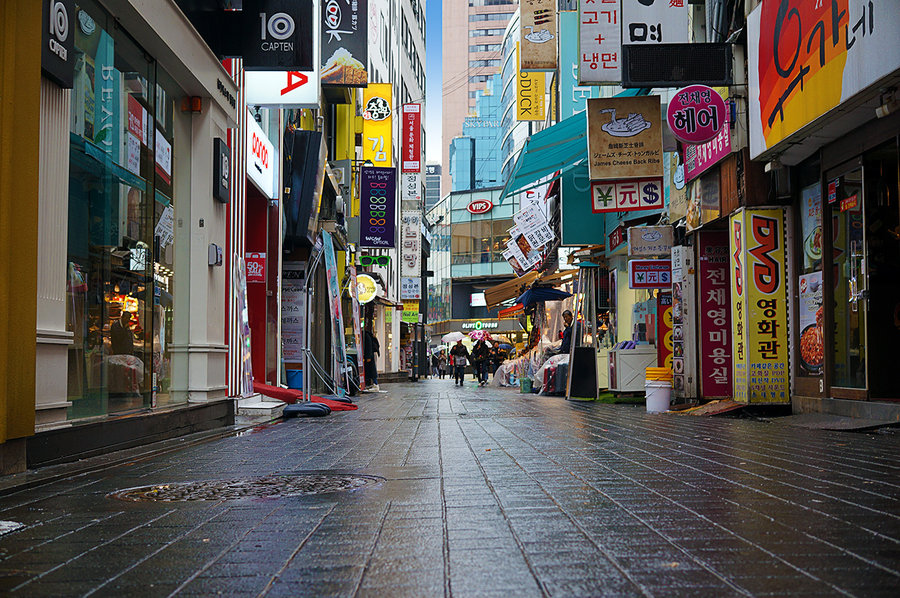 首尔的街道