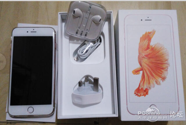 Apple iPhone 6s plus (A1687)64G 玫瑰金色 移