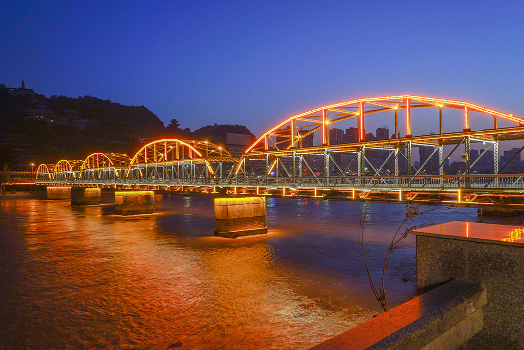 【天下黄河第一桥--中山桥摄影图片】风光摄影_qz_网