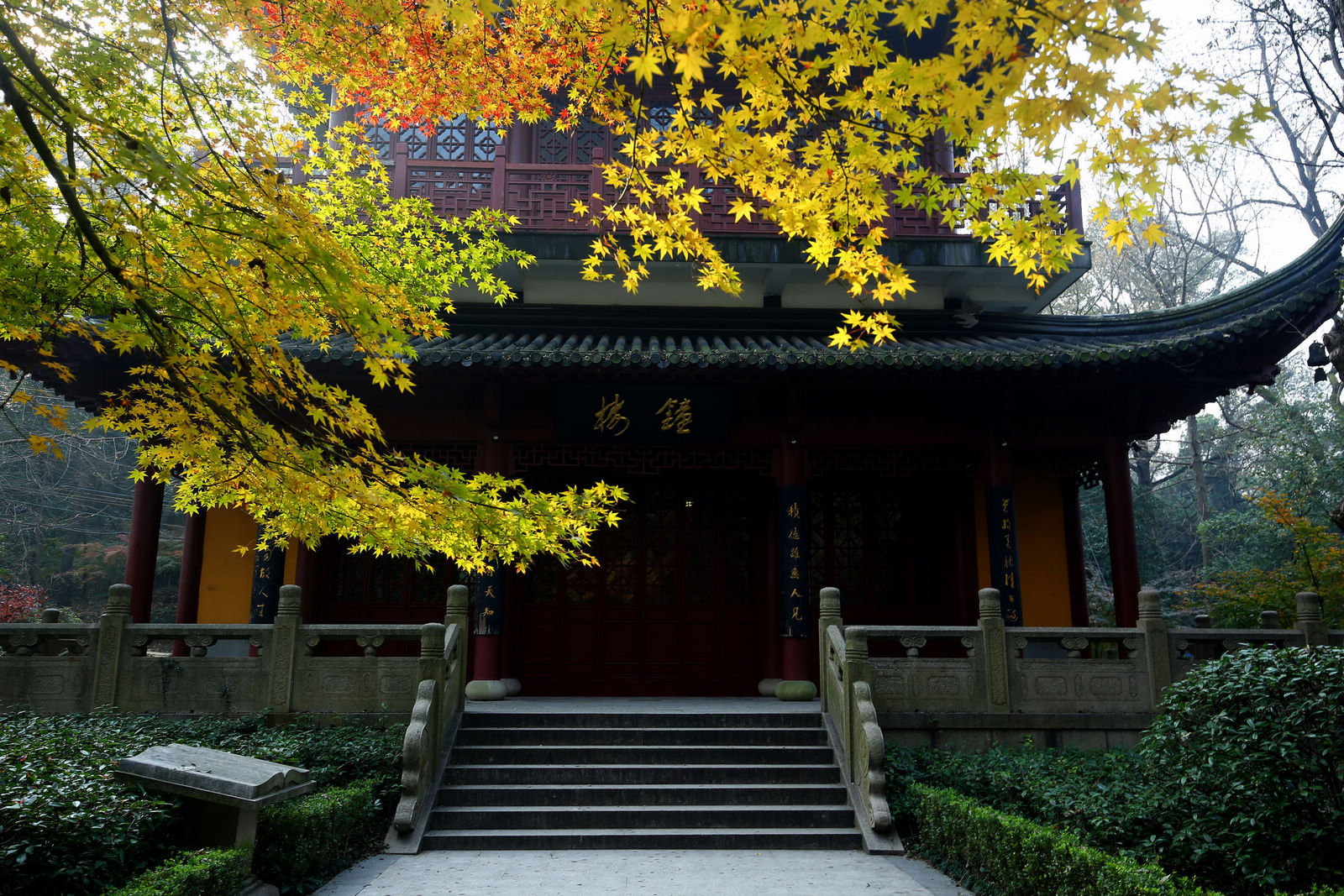 南京栖霞山古寺掠影