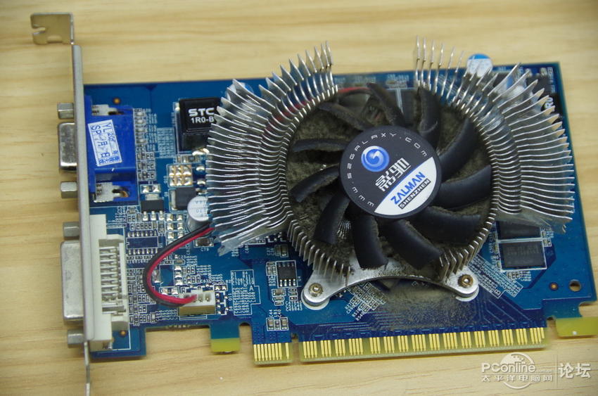 影驰gt430战将d3 1g ddr3显卡